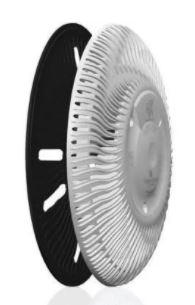 Paramount SDX Retro Suction Frame And Cover -White - 004159221201