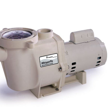 Pentair WhisperFlo Standard Full Rate 1 HP Single Speed Pool Pump - 011580