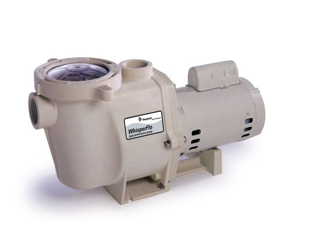 Pentair WhisperFlo Standard Full Rate 1 HP Single Speed Pool Pump - 011580
