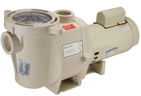 Pentair WhisperFlo Up Rate 1.5 HP Dual Speed Pool Pump - 012518