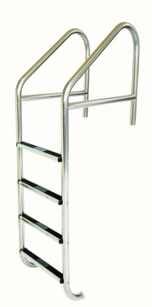 S.R. Smith 23" Standard Crossbrace Plus SS 4 Step Ladder .065" Wall - 10115
