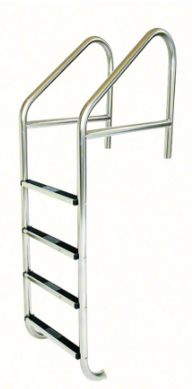 S.R. Smith 23" Standard Crossbrace Plus SS 4 Step Ladder .065" Wall - 10115