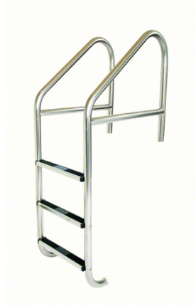 S.R. Smith 29" Standard Crossbrace Plus SS 3 Step Ladder .065" Wall - 10124