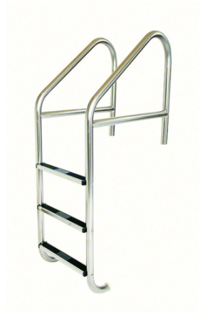 S.R. Smith 29" Standard Crossbrace Plus SS 3 Step Ladder .065" Wall - 10124