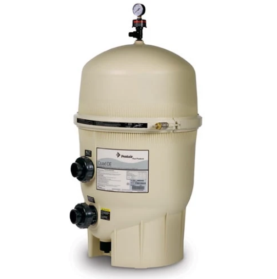 Pentair Quad 100 In-Ground 100 sq. ft DE Filter without Valve - EC-188594