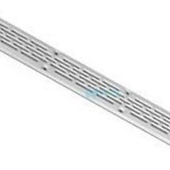 Aquastar 32" Channel Drain Flate Grate Trapment Suction Outlet Cover And Frame White -VGB Series - 32CDFLFR101
