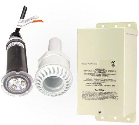 Pentair GloBrite LED Light 100 ft. Cord 1 Fiberglass Niche Combo - 620051