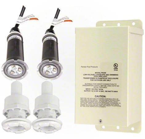 Pentair GloBrite LED Light 100 ft. Cord Vinyl Combo - 620081