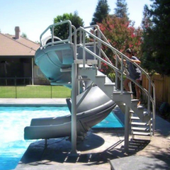SR Smith Vortex Slide Open Flume & Stairs Gray Granite - 695-209-324