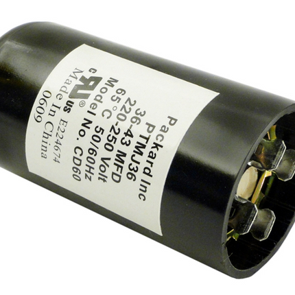 U.S. Seal 36-43 MFD 250v Start Capacitor - USSBC36M250S