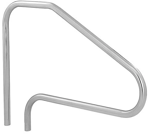 S.R. Smith 48" Deck Mounted .065" Wall Marine Grade Stair Rail - DMS-101B-MG