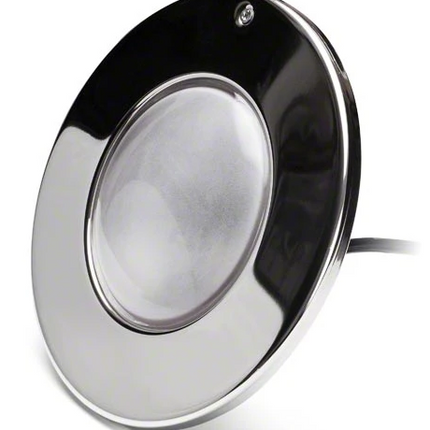 PureWhite LED Pool Light 500 Watts Equivalent 100 Foot Cord 12 Volts - LPL-F3W-12-100-P