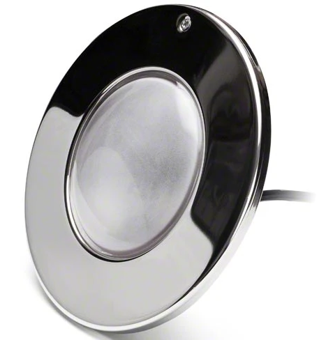 PureWhite LED Pool Light 500 Watts Equivalent 150 Foot Cord - LPL-F3W-120-150-P