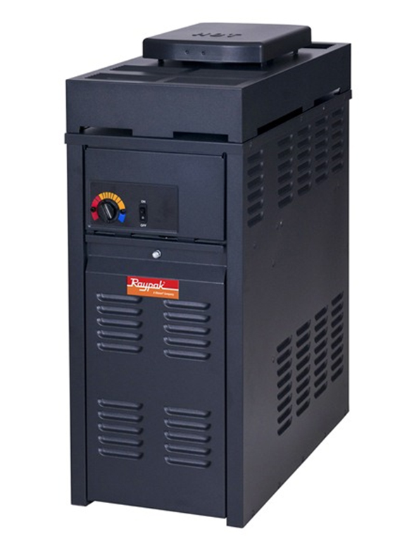 Raypak 130K BTU Versa 130 Electronic Residential Natural Heater - PR130AENCSL