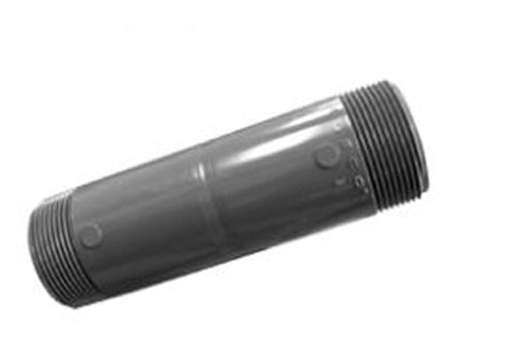 Lasco 1.5" x 12" CPCV Nipple Gray Schedule 80 - 9215120