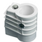 Saftron Anchor Socket High Impact Polymer White - ANCH-1-W