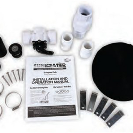 SmartPool SunHeater System Kit for Inground Pools Installs up to 4 SPS601P Panels - SPSK21
