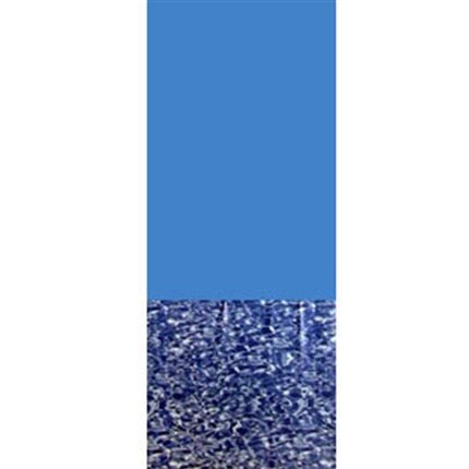 Above-Ground Pool 20 GA. Blue Wall-Swirl Bottom Overlap Vinyl Liner- 16' X 24' OVAL
