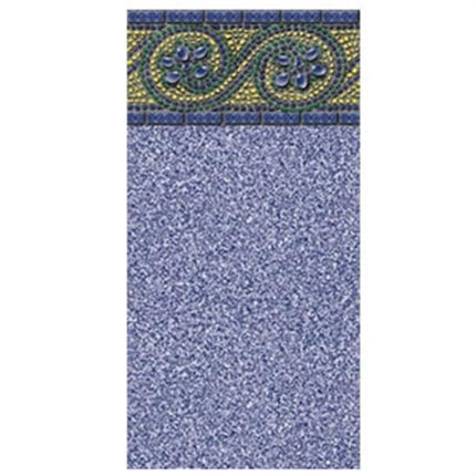 Above-Ground Pool 25 GA. 52” Rolling Rock Uni-bead - J-Hook Vinyl Liner- 10’ X 16’ OVAL