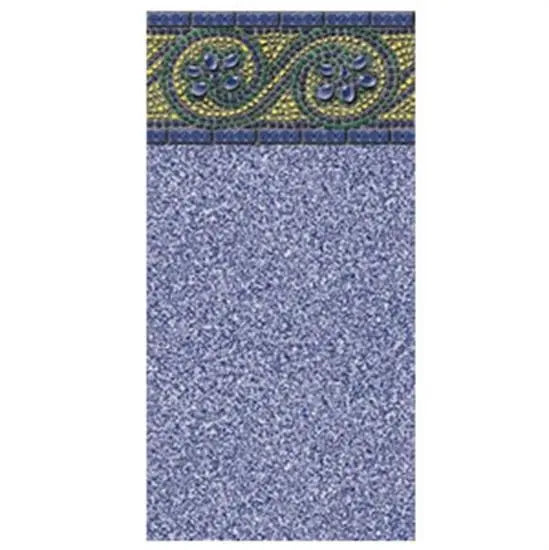 Above-Ground Pool 25 GA. 52” Rolling Rock Uni-bead - J-Hook Vinyl Liner- 12’ X 24’ OVAL