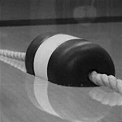 American Granby '5" x 9" Rope Float 0.5" Rope - Blue White Blue Handle Lock