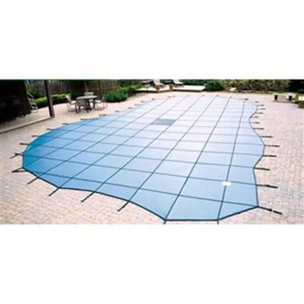 Arctic Armor Ultra Light Solid Safety Cover - Pool Size: 12' x 20' - Blue - 15 Yr Warranty