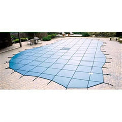 Arctic Armor Ultra Light Solid Safety Cover - Pool Size: 16' x 32' - Blue - 15 Yr Warranty