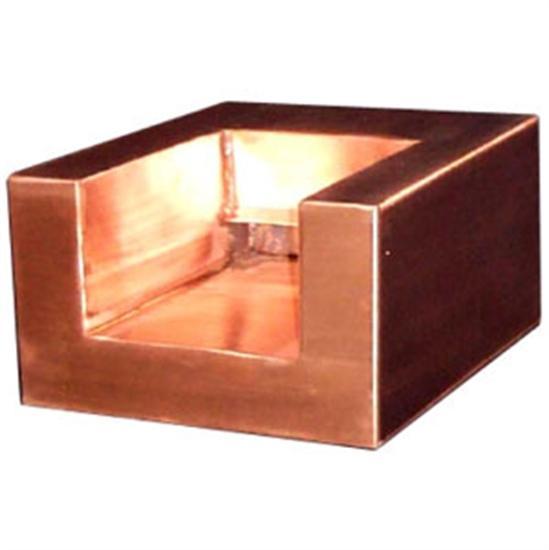 Bobe Design Series 10" U-Shaped Copper Scupper