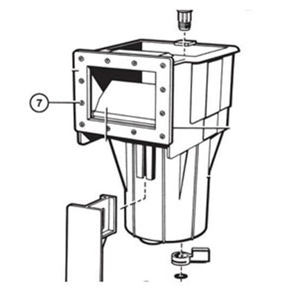Hayward Face Plate Screw Set Self Tap