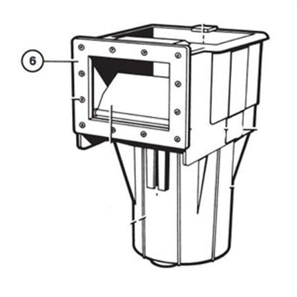 Hayward Vinyl Skimmer Face Plate
