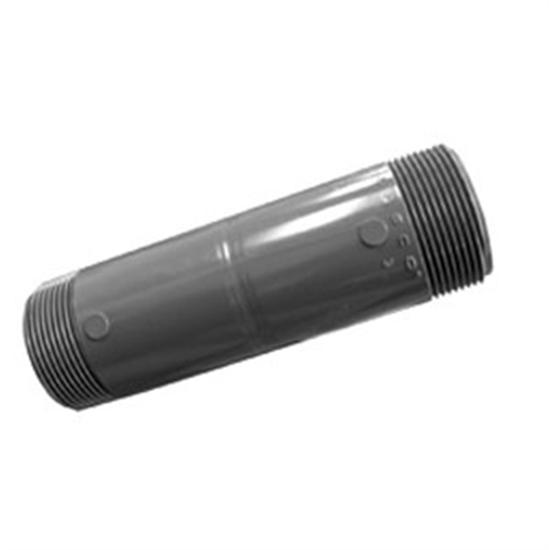 Lasco 2" X 12" Threaded Nipple Gray - Schedule 80