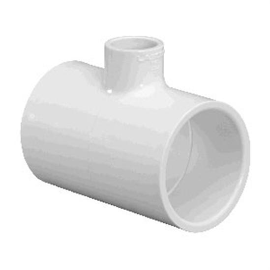 Lasco 4" x 4" x 2" SKT Reducing Tee - Schedule 40
