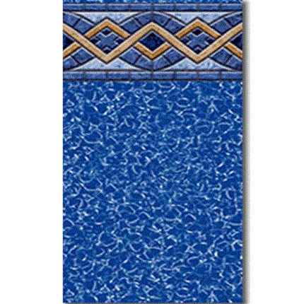 15 X 25 Oval Heavy Gauge Liberte Beaded 52" Liner