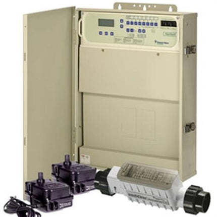 Pentair EasyTouch Pool and Spa Automation w- Salt Water Chlorinator 4PSC-IC40- 40,000 Gallons w- 2 Actuators