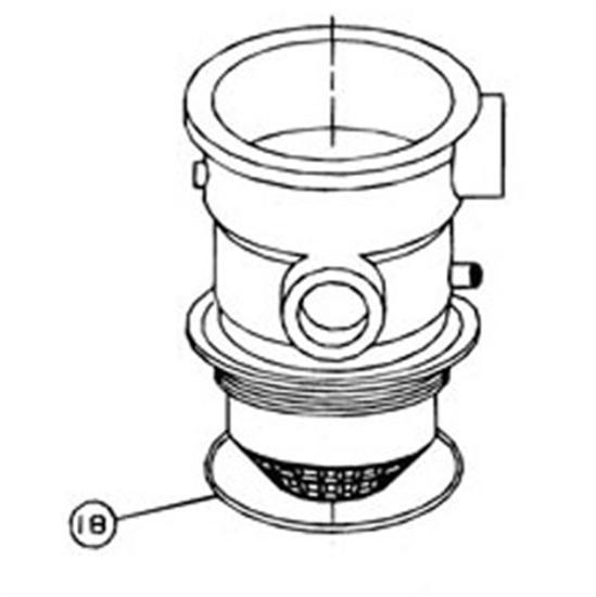Pentair O-Ring TR Dome Black - O18