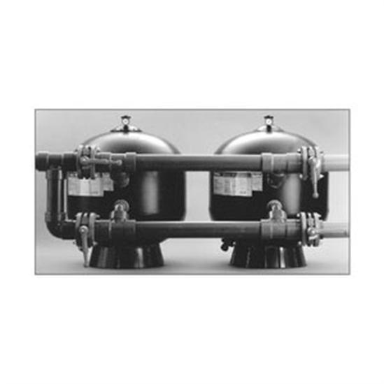 Pentair PacFab 4" Tandem Filter Piping Kit SCH 40 300 GPM