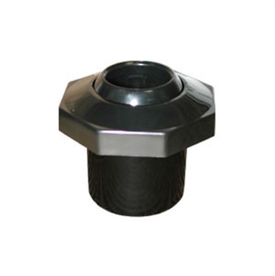 Pentair PacFab Directional Outlet Black Insider - 1"Eye 1.5" Slip inlet