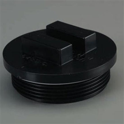 Pentair PacFab Flush Plug Black - 1.5 Inch