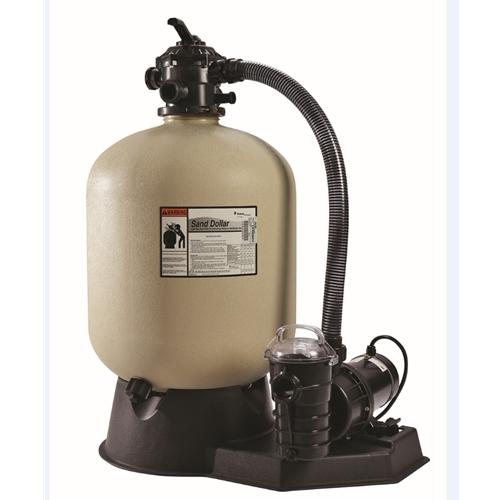 Pentair Sand Dollar Filter System 16" Sand Filter w- 3/4 HP Pump