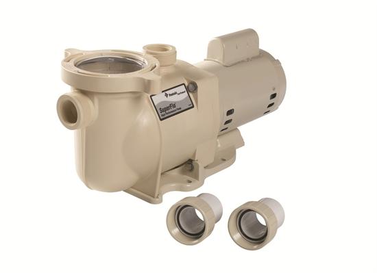 Pentair SuperFlo 1.5 HP Single Speed Energy Efficient High Performance Pool Pump - 348024