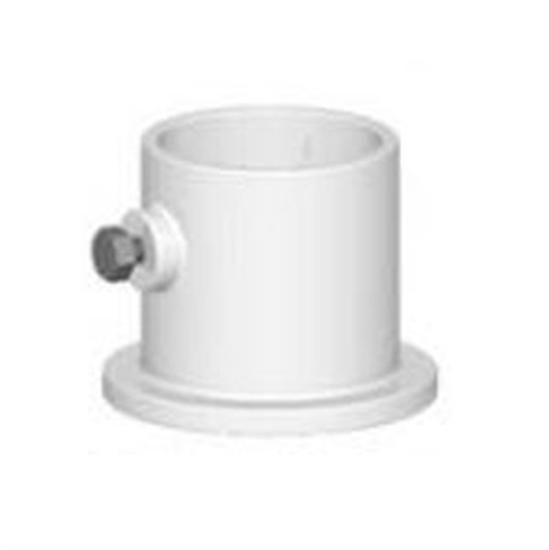 Permacast 1.9" Aluminum Deck Ladder Flange - White