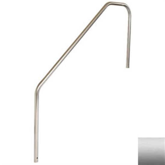 SR Smith 3 Bend 5' 6" High Standard Length Stainless Steel Hand Rail -1' Extension