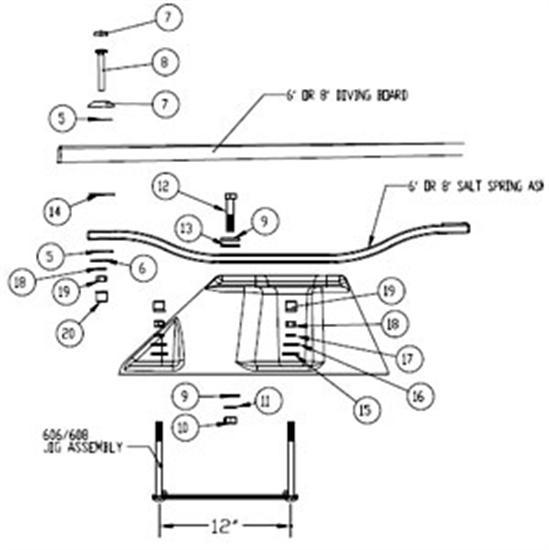 SR Smith 6' & 8' Frontier II Base Jig - Stainless Steel