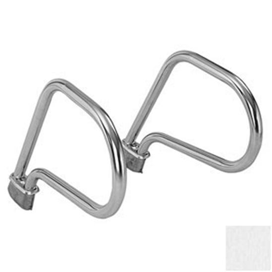 SR Smith Deck Mounted Hand Rail 32" Pair - White