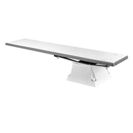 SR Smith Supreme Jump Stand with 6' Frontier III Board Silver Gray with White Springs - 68-209-61621