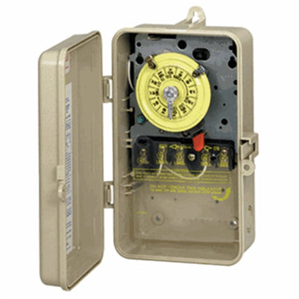 Intermatic T104P3 Pool Timer Indoor-Outdoor 220V -Plastic enclosure