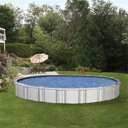 Wilbar International Trinidad 27' Round 54" Aluminum Pool - AG-PT-3027