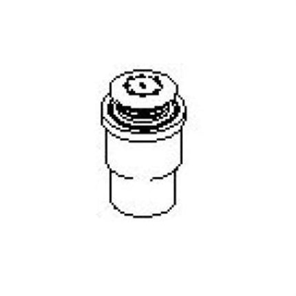 Waterway Top Flow Air Injector Gray - 1" Spigot