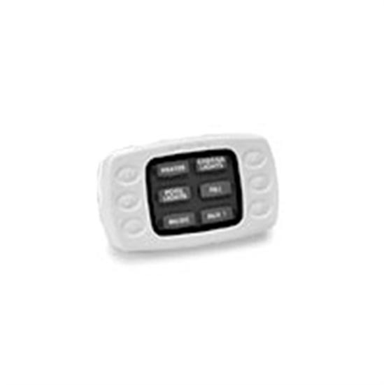 Wired 6 Button Spa Side Remote Control, White