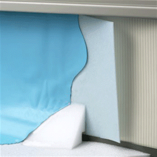 Wall Foam Kit - 28' Round - 1-8" thick 48" Tall - 1-100' Roll and 3 Cans of Spray Tack